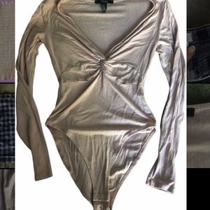 Forever 21 Baby Pink Body Suit